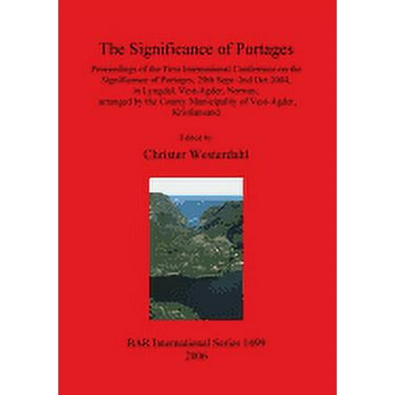 BAR International: The Significance of Portages (Paperback)