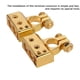 thumbnail image 5 of Speravity Conectores de Terminal de poste de de camión de coche Universal, abrazadera negativa de liberación rápida, accesorios de Vehículos, repuestos y accesorios Mis Plata Speravity VI017038-02, 5 of 6