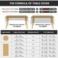 thumbnail image 5 of 4th of July Tablecloth, Patriotic Decor Waterproof Memorial Day Decor Star 4th of July Decorations for Home Scallop Edge Table Cover Party Dining Table Decorations (Star, 60'''' x 84''''), 5 of 5
