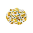 thumbnail image 3 of Seyurigaoka Baby Girls Boys Summer Daisy Print Sunshade Children's Fisherman's Hat Seaside Sun Protection Baby Hat, 3 of 8
