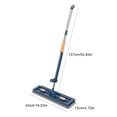 thumbnail image 4 of Balieda Flat Spin Mop with Mop Bucket, Stainless Steel Long Handle, Ergonomic Design, Drain Scraper, Ideal for Hardwood, Tile, and Laminate Floors, 6 Microfiber Pads, 4 of 7