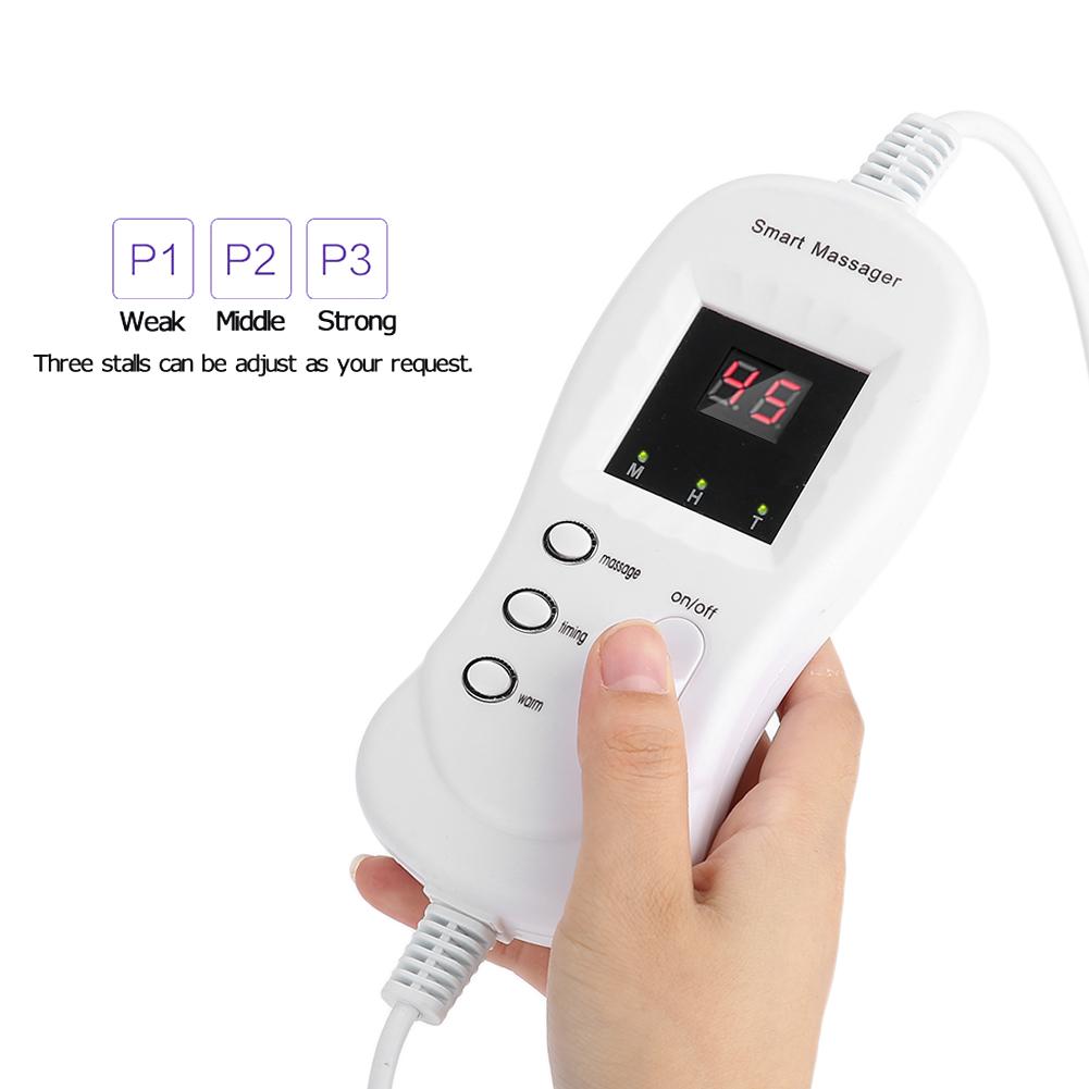 Qiilu Electric Breast Massager Far Infrared Heating Chest Enlargement