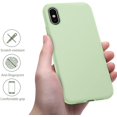 thumbnail image 5 of Wekity Liquid Silicone Gel Rubber Full Body Protection Shockproof Case for iPhone Xs/iPhone X，Anti-Scratch&Fingerprint Basic-Cases，Compatible with iPhone X/iPhone Xs 5.8 inch (2018), (Light Purple), 5 of 5
