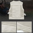 thumbnail image 2 of Men's Outdoor Vest Sleeveless Zip Up Jackets Summer Breathable Mesh Lining Utility Vest Photography Hiking Camping Waistcoats 5XL, 2 of 6