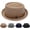 Khaki, variant on Summer Breathable Mesh Pork Pie Hat, Retro Lightweight Straw Fedora, Foldable Sun Protection Cap for Beach, Travel & Golf