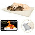 Cat and Dog Self Heating Pad, Pet SelfWarming Convertible Cuddle Bed