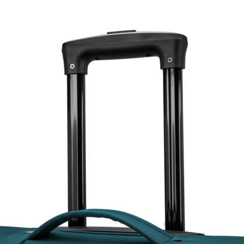 U.S. Traveler Anzio Softside Expandable Spinner Luggage, Teal, 30" Checked Large