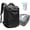 Black, variant on Kahopy Vacuum Backpack for Travel, 60L Expandable Compression Bag with Electric Vacuum Pump, Water Resistant and Anti Theft(Army Green)
