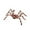 A, variant on Halloween Realistic Giant Spider Decoration, Scary Prank Prop Toy for Haunted House, Style B