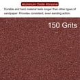 thumbnail image 4 of Uxcell 100 Packs 150 Grits 80mm Aluminum Oxide Triangular Hook & Loop Sandpapers Sanding Pads, 4 of 6