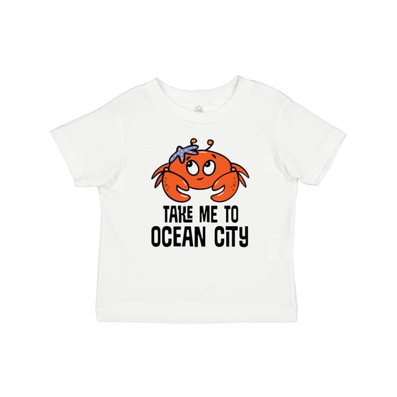 Inktastic Ocean City Maryland Cute Crab Boys or Girls Baby T-Shirt