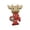 D, variant on 2026 World- Cup Cartoon Mascot Resin Figurine 1.5 inches，Cute Cartoon Mascot Statue Tabletop Ornament，Soccer Theme Table Decoration Centerpiece for Home Office Kitchen - F