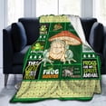 thumbnail image 5 of Yibo Cattle Animal Print Blanket Flannel Soft and Comfortable Anti-static Bed Sofa Blanket, 5 of 9