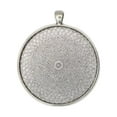 thumbnail image 1 of Guardurnaity Adultos Vintage colgante Base collar tobillera decoración colgante DIY manualidades accesorios Ropa, zapatos y accesorios Miscelánea Plata 50 mm, 1 of 6