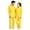 Yellow, variant on JTieacloth Men's Hooded Jumpsuit Long Sleeve Bodysuit Lightweight Casual Comfort Party Outfits