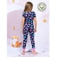 thumbnail image 5 of Prestigez Girls Organic Cotton 2 Piece Pajama Set, Butterflies, Size: T 8 Prestigez K227136, 5 of 7