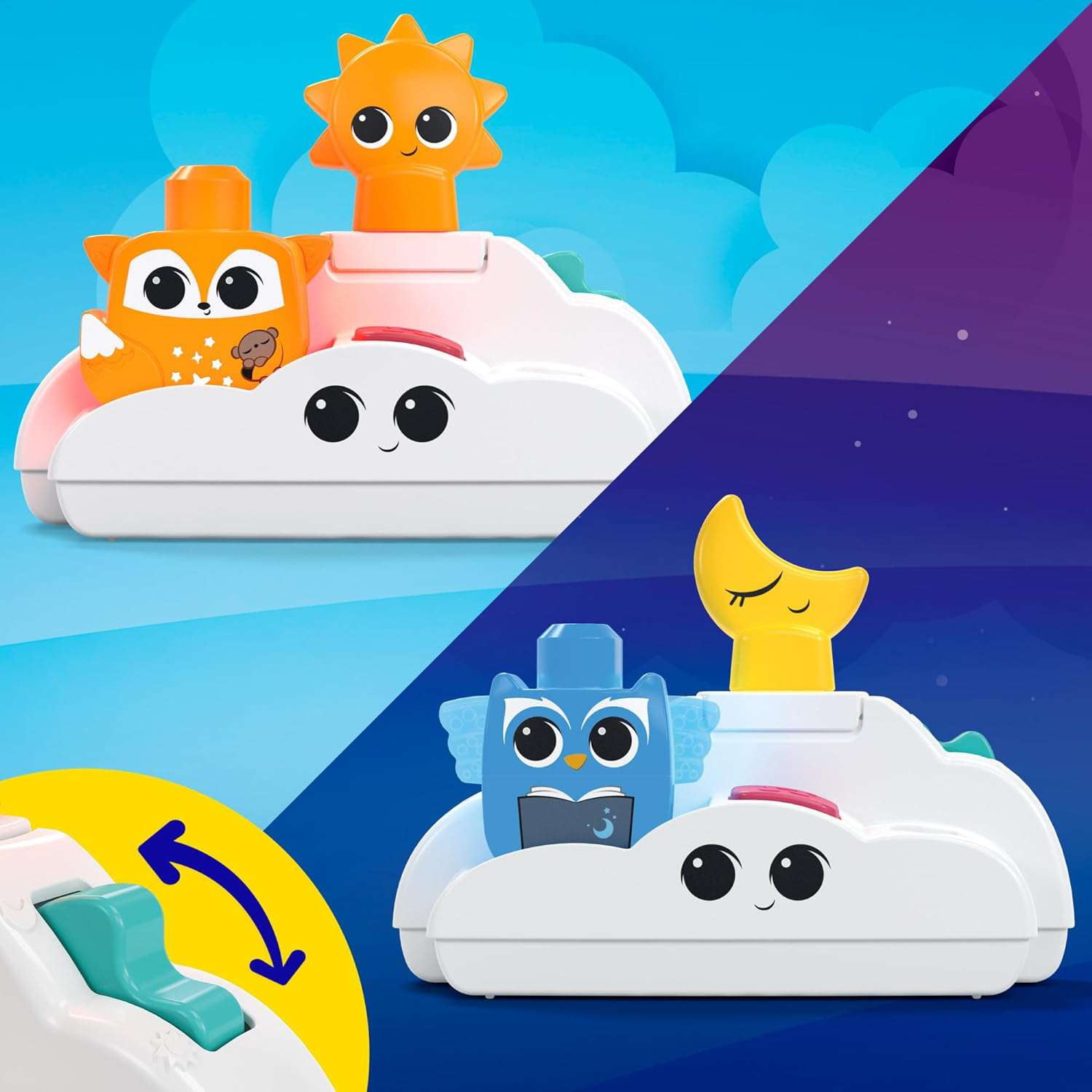 Mega Bloks Rise & Snooze night Light Set Mega Bloks HTH43