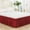 Red 3C8, variant on Bed Skirt Wrap Around Elastic Ruffles With Elastic Belt, Usupdd 2025 Bed Skirt Wrap Around Elastic