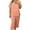 Pink, variant on Ashirexll Two Piece Sets for Women, Womens Summer Outfits, Elegant Solid Color Short Sleeve Top and Wide Leg Pant Set