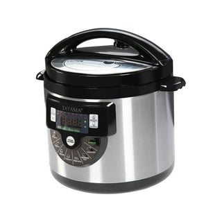 Speedy Cook SC6BLKC 6-Quart Stainless Steel Pressure Cooker, 6-Quart