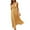 Yellow-womens dresses, variant on Formal Dresses for Women Sleeveless Deep V-Neck Floral Print Summer Maxi Dresses Tie Waist Slit Beach Bohemian Tank Dress Yellow S