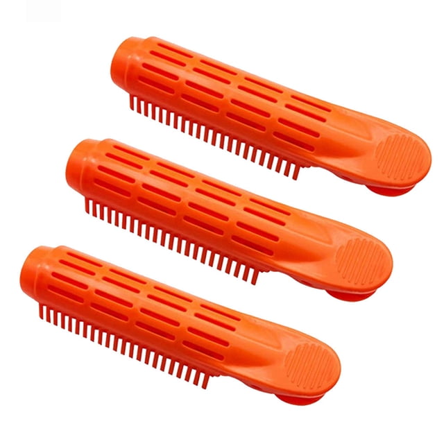 Heliisoer Natural Hair Perm Clip Hair Three-Dimensional Modeling Curler Roller Wave 3pcs