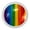 Multi3, variant on imobaby 4 Pcs Plastic Round Cabinet Knob Home Decor - Rainbow Color Stitching Stripes