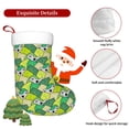 thumbnail image 5 of Yiaed Cartoon Koala Bear and Leaf Print Christmas Stockings, Christmas Stockings Hanging Ornaments, Christmas Stockings for Family Christmas Holiday Decorations, 5 of 7