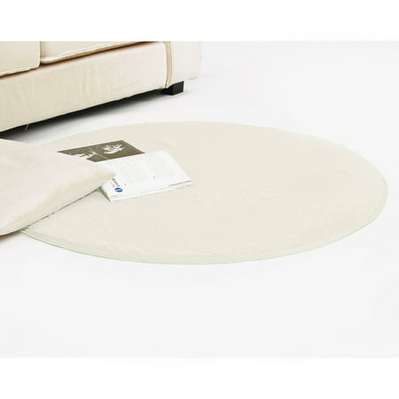 39 37x39 37x1 18 Round Rug Anti Skid Circular Fluffy Gy Round Rug Anti Skid Circular Fluffy