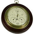 thumbnail image 2 of Ambient Weather WS-M0921THB 8" Cherry Finish Tan Dial Traditional Barometer with Temperature and Humidity, 2 of 2