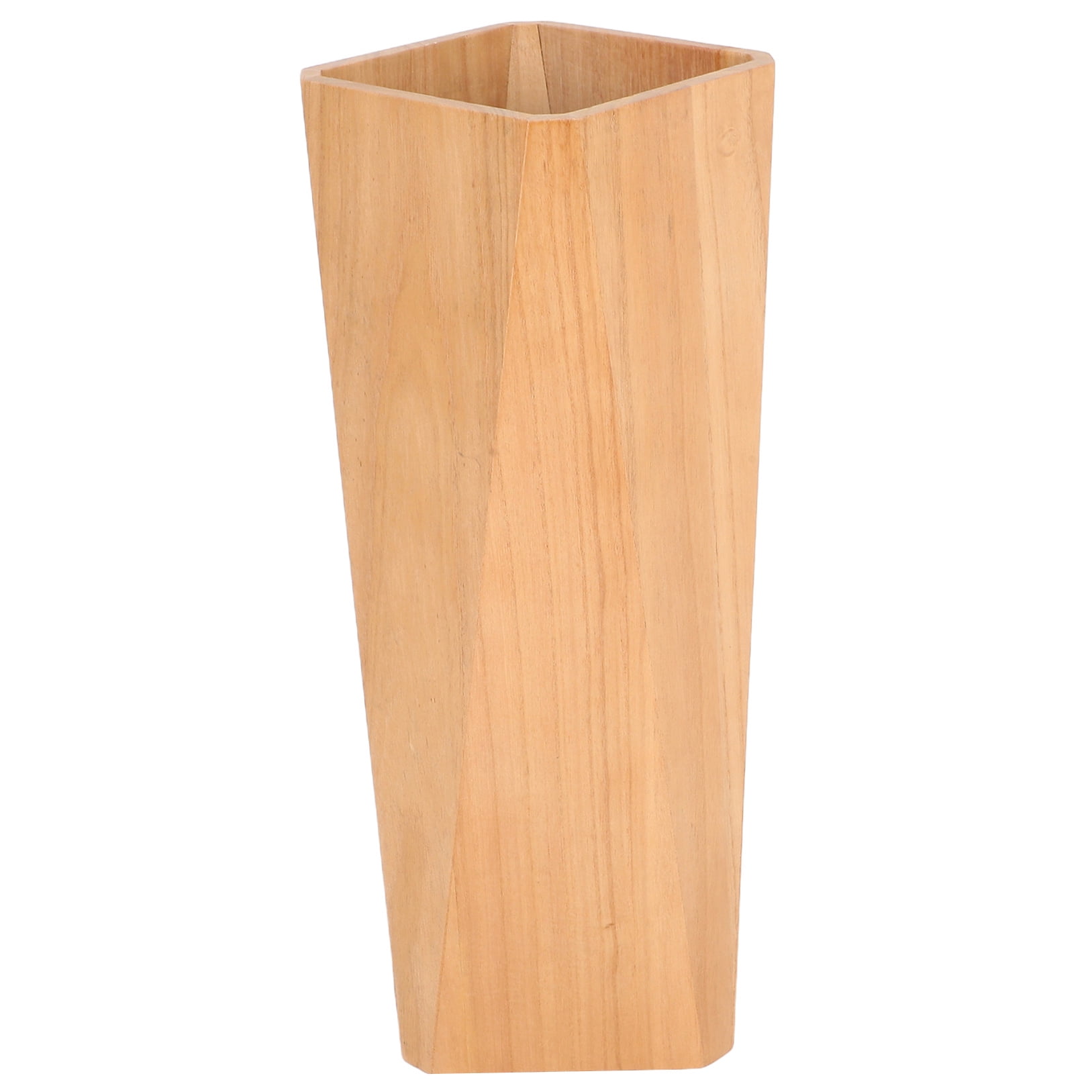 Raindrops Hemoton Large Capacity Wooden Umbrella Stand Holder Stylish Storage Rack for Umbrellas Wood Stand for Indoor Use