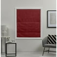 thumbnail image 6 of Exclusive Home Acadia 100% Blackout Roman Shade, 34"x64", Red, 6 of 13