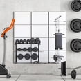 thumbnail image 4 of Espejo de pared TRAHOME de 16 x 12 pulgadas x 12 piezas de longitud completa para gimnasio en casa, 4 of 7