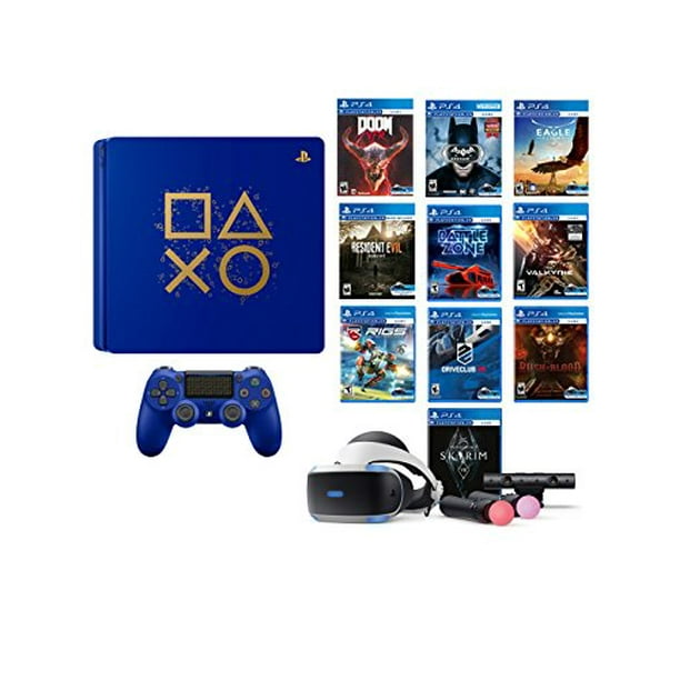 Playstation 4 Days Of Play Psvr Deluxe Bundle 12 Items Playstation 4 Days Of Play