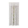 thumbnail image 4 of Floral Lace Sheer Tie Up Curtain 31.5W x 39.37L Inch Adjustable Rod Pocket Light Filtering Curtain for Kitchen Farmhouse, 4 of 6