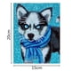 thumbnail image 4 of Pintura Diamante,DIY 5D diamante pintura lindo perro patrón 200x150mm taladro completo diamante bord Meterk 4, 4 of 7