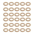 thumbnail image 2 of 30Pcs Wooden Rings Unfinished Sturdy Beech Finely Polished Easy Coloring Macrame Rings for Craft DIY Decoration 5cm/2.0in, 2 of 14