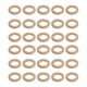 thumbnail image 2 of 30 anillos de madera de haya resistente sin terminar finamente pulidos, anillos de macramé de fácil coloración para decoración artesanal DIY, 4cm/1,6 pulgadas, 2 of 5