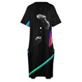thumbnail image 4 of Vestido holgado con bolsillos Asteroide 2NF+ Vestido largo vestido de lujo Falda de verano cumpleaños, 4 of 6