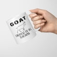 thumbnail image 2 of Taza de café Xildew Goat Greatest of All Teachers, 325 ml, cerámica, 2 of 5
