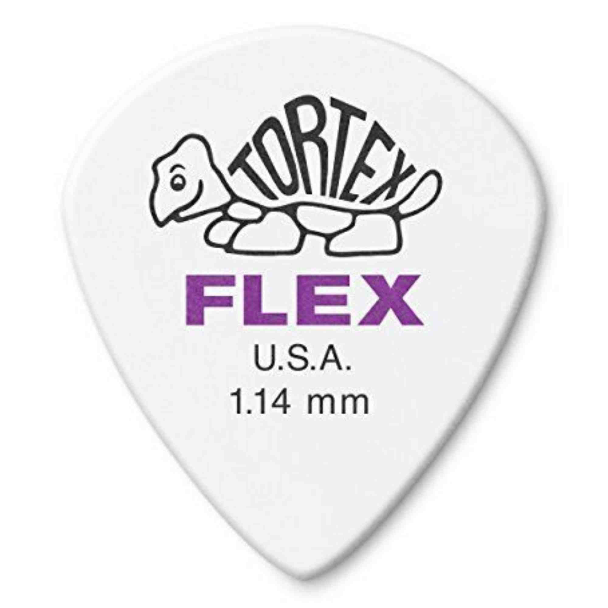 Dunlop Tortex Flex Jazz III Guitar Picks - 1.14mm - 72 picks