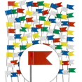 thumbnail image 2 of 100 Pieces Of Marker Flags, 2 of 5