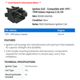 thumbnail image 2 of Ignition Coil - Compatible with 1997 - 1998 Subaru Impreza 2.2L H4, 2 of 2