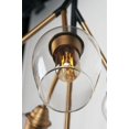 thumbnail image 5 of Maxim Savvy 5-Light Pendant - Antique Brass / Black - 26343CLABBK, 5 of 5