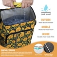 thumbnail image 2 of Travel Cooler Bag - Sunflower Camping Beer Cooler Backpack with Bottle Opener- Waterproof Insulated Picnic Backpacks - Cooler Bag for Beach, 2 of 6