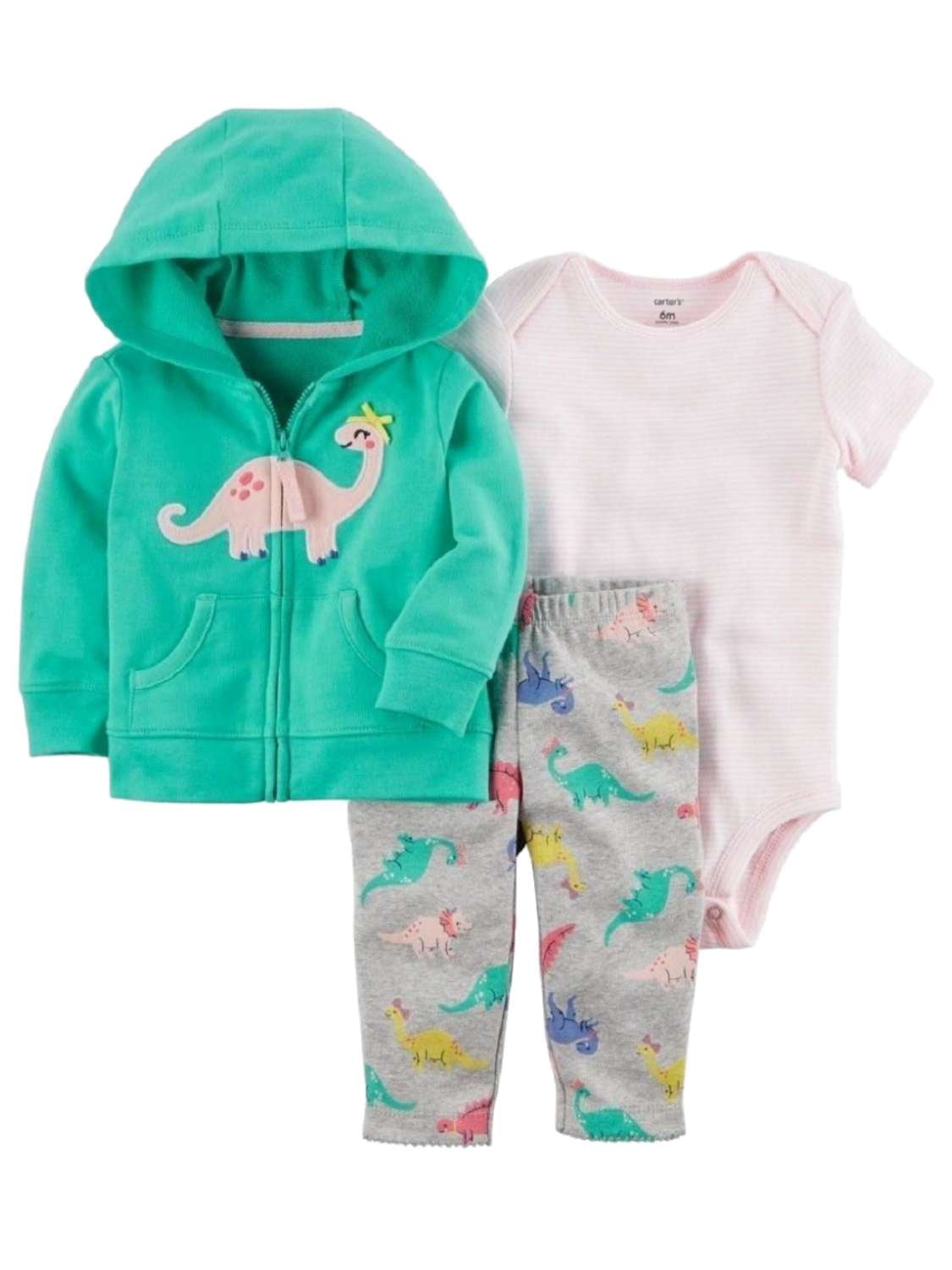 carters baby girl dinosaur clothes