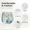 thumbnail image 6 of Lsque Chinoiserie Floral Palm Tree Printed Women's Running Shorts with Liner Pockets,Elastic Quick Dry Workout Athletic Gym Yoga Shorts,Womens High Waist Shorts-X-Large, 6 of 9