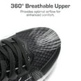 thumbnail image 3 of DREAM PAIRS Kids’ Lace-Up Tennis & Running Sneakers – Breathable, Lightweight Athletic Shoes for Boys & Girls, Walking and Play, Little & Big Kids, 3 of 6