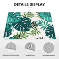 thumbnail image 4 of YFYANG Microfiber Dish Drying Mat for Kitchen, Reusable Green Tropical Plant Watercolor Large Dish Mat, 18" x 24", 4 of 9