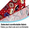 thumbnail image 3 of 3pcs Chien Bandana Cravate Teinture Impression Triangle Foulard de Chien Lavable, 3 of 5